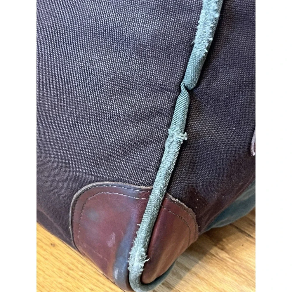 Orvis Battenkill Canvas / Leather Duffle Bag -XL Large 34